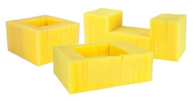 black-yellow-block-foam